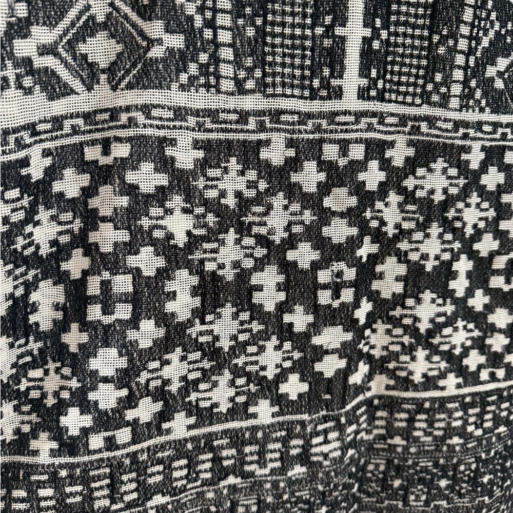 Isabel Marant Black and White Patterned tunic - Picture 3 of 5